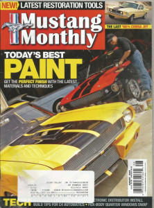 MUSTANG MONTHLY 2009 AUG - ROUSH 427R TEST, '68 428CJ GT, CAB-OVER